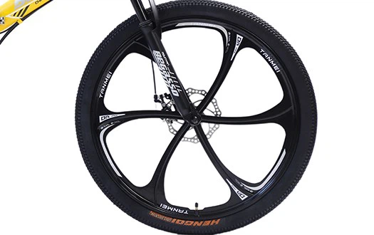 integrated wheels and disc brake integrated wheels and disc brake